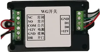Wiegand semnal pentru a Comuta WG Releu Modul de Transfer Uscat Comutatorului de Contact costum pentru cititor RFID / degetul/fata dispozitivului de ieșire Wg format