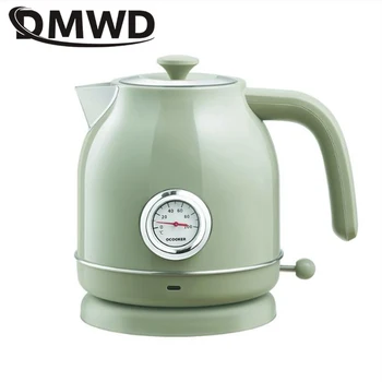 DMWD fierbător Electric 1.7 L Fierbere ceainic de Cafea Încălzire de Control al Temperaturii Pătrat din Oțel Inoxidabil Rapidă de Apă Caldă pentru Încălzire cu Cazan