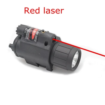 Tactic Pistol de Lumină + Red Laser Arma Lanterna LED-uri de Lumină pentru Glock 17 19 22 20 23 31 37