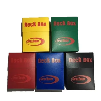 Lumina bord cărți de joc Punte, Cutie de stocare de caz pentru joc magic carduri de plastic cutie din pvc pentru YuGiOh cărți de poker