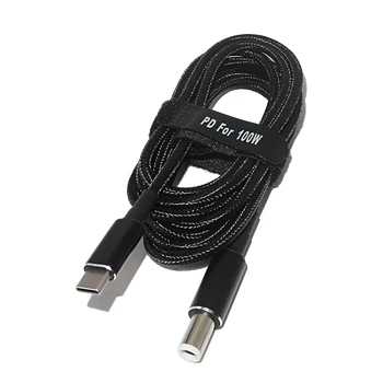 100W Cablu USB de Tip C pentru a 7.4*5.0 mm Jack Dc Laptop Încărcător Conector Converter pentru Dell Latitude E6320 E6330 E6400 E6430 E6410