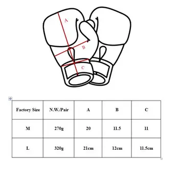 BNPOR 5 Culori MMA Jumătate degetul Mănuși de Box din Piele PU de Luptă Manusi Muay Thai sanda Formare Respirabil Fitness Masculin