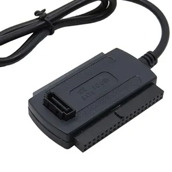 3-in-1 USB 2.0 Cablu Adaptor USB La 2.5/3.5/5.25 inch SATA IDE de Mare Viteză 480Mb/s Adaptoare SP99