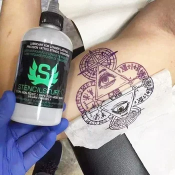 American profesionist de Brand Stencil Stuff Stencil Tatuaj Transfer de Formula 4oz/8oz Durată Mai lungă de Cerneală Tatuaj Frumusete 120ml Repede