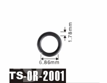 Transport gratuit Tenso 6.86*1.78 mm Pentru Peugeot Injectorului de Combustibil O ' ring-uri ORings O Inele Inele TS2001