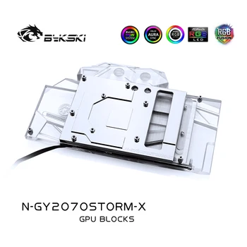 Bykski GPU Apă, Bloc Pentru Galax GeForce RTX 2070,Gainword RTX 2070,2060 Super Galax GeForce GTX 1660TI ,N-GY2070STORM-X