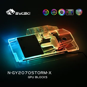 Bykski GPU Apă, Bloc Pentru Galax GeForce RTX 2070,Gainword RTX 2070,2060 Super Galax GeForce GTX 1660TI ,N-GY2070STORM-X