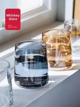Moda Nordic Sticlă Transparentă Mic Dejun Cana De Cafea, Ceai, Lapte, Suc De Cana De Apa Whisky Ceașcă În Parte Iubitorii De Cana Cadouri Prieteni Cupa