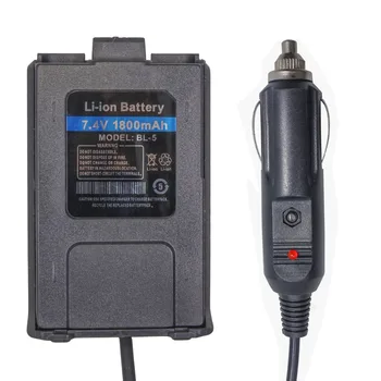 BAOFENG UV-5R 12V Incarcator de Masina Eliminator de Baterie Adaptor Pentru Walkie Talkie UV5R UV-5RE UV-8HX UV-5RA UV-5RC