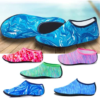USHINE de Înot cu Apă Pantofi de Culoare Solidă Vara Pantofi de Plaja si Aqua Șosete Litoral Adidas Papuci de casă, Bărbat, Femeie Copii