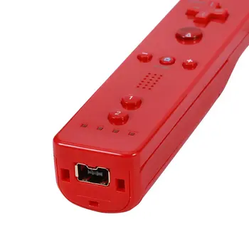 Telecomanda fara fir pentru Wii Built-in Motion Plus Gamepad cu Silicon Cazul senzor de mișcare