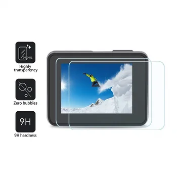 100BUC Sticlă Călită pentru GoPro Hero 7 6 5 Camera Ecran LCD de Protector + Capac Obiectiv Folie de Protectie pentru Eroul 5/6/7