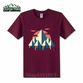 Extins Hiker T-Shirt 2019 Muntele Everest Expedition Tricou Vintage Tee Mountain Rock Munții Sunt De Asteptare Urca Tricouri