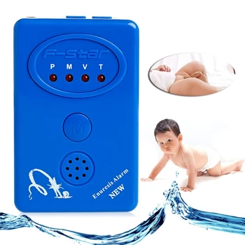 Adult Copil Enurezis Enurezisul Urină Pat Umectare Alarma +Senzor Cu Clemă Albastru