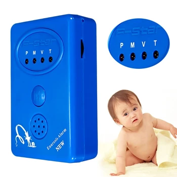 Adult Copil Enurezis Enurezisul Urină Pat Umectare Alarma +Senzor Cu Clemă Albastru