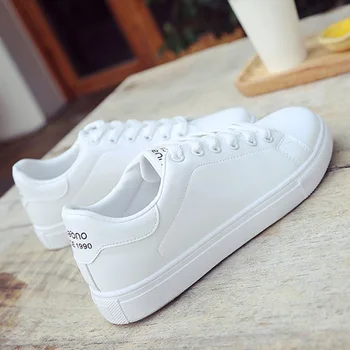 De sex feminin pantofi adidasi femei pantofi casual 2021 nou de cusut dantelă de moda doamnelor pantofi albi femeie ieftine pantofi din piele PU