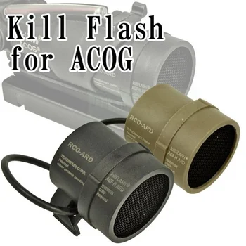 Abay Tactice ACOG domeniul de Aplicare Killflash Capac Obiectiv Protector de Vânătoare Airsoft Accesorii Red Dot Sight Flash Ucide