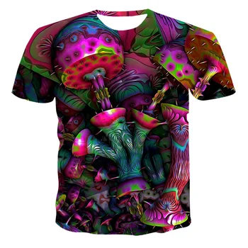 2020 nueva camiseta de moda de verano 3D, camiseta de ocio abstracta para hombre y mujer, camiseta de calle hombre para