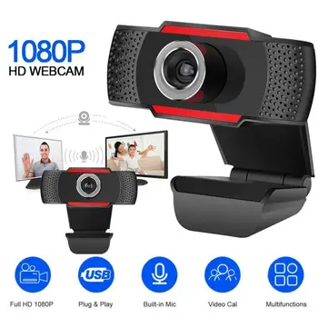 USB 1080/720P Full HD Webcam aparat de Fotografiat Digital, Web Cam cu Microfon Pentru Laptop Desktop Difuzat Live Video de Asteptare Conferință de Munca