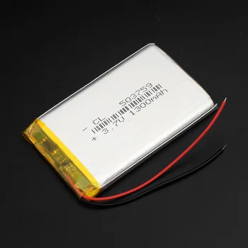 3.7 V, 1300mAh baterie litiu-polimer 503759 pentru navigator GPS de JUCARIE POWER BANK mp3 mp4 difuzor universal baterii reîncărcabile