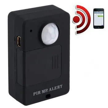 Mini PIR Alertă Senzor Infraroșu fără Fir GSM Monitor de Alarmă Detector de Mișcare de Detectare Acasă Sistem Anti-furt cu UE Adaptor Priza