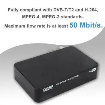 Full HD 1080P Mini Digital Video Inteligent K2 STB MPEG4 DVB-T2 Receptor TV Cutie+Telecomanda Set Top Box