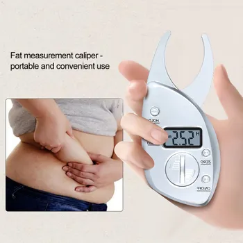 Grasime Plicometer Etrier Analizor de Monitoare Electronice Digitale Grasime Etrier Piele Musculare Tester Body Fat Monitor 0-50mm