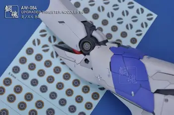 Modelarea Modernizate Kituri PROPULSORULUI DUZE Metalice Gravare Foaie+Decal (AW-084 / AW-085) Pentru Gundam
