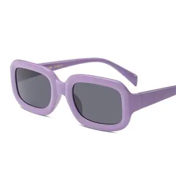 Supradimensionat ochelari de Soare Patrati Femei Vintage Umbra Ochelari de Designer de Brand UV400 Oglinda Retro Cadru de Plastic ochelari de Soare Moda Noua