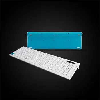 Ultra-subțire de Ciocolată cu Fir Tastatură Desktop Office Home Jocuri Slim Mut Calculatorul 104 Taste Full-size Design Ergonomic