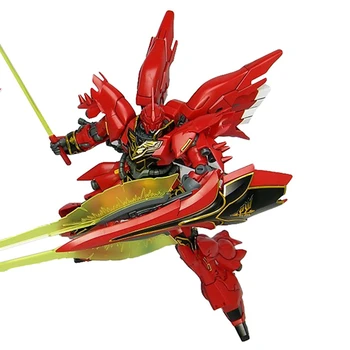 Bandai Anime Model 1/144 TV/HG HGUC MS MSN-06S Sinanju Mobile Suit Gundam Unicorn Acțiune Figura Asamblarea de Colectare de Jucării