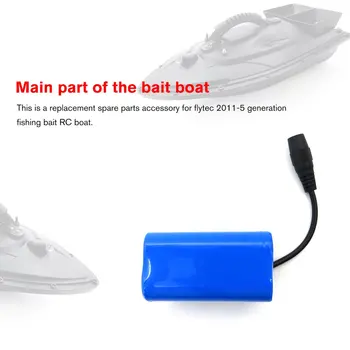 Flytec 38.48 Wh 5200mAh Lipo 7.4 V Baterie pentru 2011-5 Generație Momeală de Pescuit Barca Rc Înlocuire Piese de Schimb, Accesorii