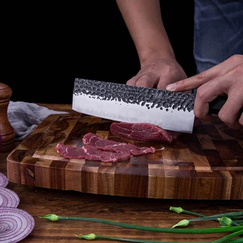 FINDKING 7 inch Îmbrăcat în Oțel Japonez Profesionale Octogonal se Ocupe de Sushi Cuțit de Bucătărie Nakiri Cuțit Cuțit de Bucătărie