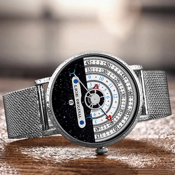 2020 LIGE Ceas de Moda pentru Bărbați Ceasuri de Creatie pentru Bărbați Ceasuri de sex Masculin Ceas de Lux Mens Ceas Relogio Masculino reloj mujer+Cutie