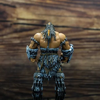 World of Warcraft WOW Liderul Orc Durotan 11cm Confederate Triburi Braț Rotativ Garaj Kituri de Mână din Plastic Model