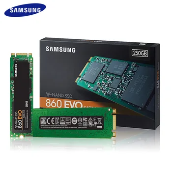 Original SAMSUNG 250GB 500GB, 1TB Hard Disk Intern 860 Evo, SATA M. 2 2280 SSD Solid state Drive Pentru PC