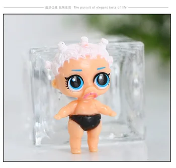 8pcs/lot Păpuși Fete Cifrele de Acțiune 3-4cm Papusa Printesa jucarii fete Bikini din material Plastic Model de Moda Pretinde să joace jucărie