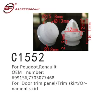 De fixare Pentru Peugeot,Renauilt Clipuri 6991s6,7703077468 Tăiați Fusta/Ornament Fusta Masina Catarama