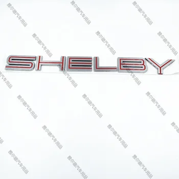 1buc engleză masina logo-ul SHELBY cobra grătar, mașină de autocolante Insigna emblema Portbagaj coada autocolante auto styling pentru Mustang GT500 Accesorii