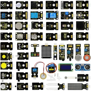 Cele mai NOI!Keyestudio 48 în 1 Senzor Starter Kit Cu Cutie de Cadou Pentru Arduino Proiecte DIY (48pcs Senzori)