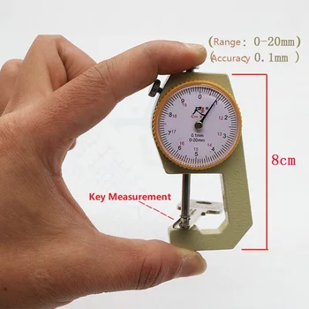 Măsurarea grosimii Gros meter dispozitiv de măsurare