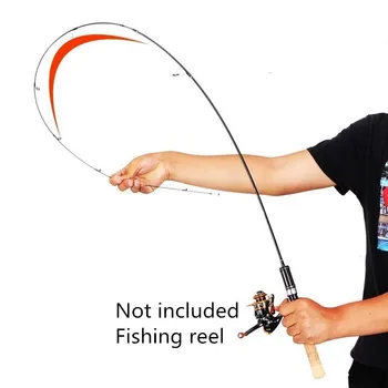 Soft-UL de Alimentare 1-15g atrage greutate Solid 1,8 m Carbon Filare Tija de Pescuit pentru Pescuit Momeală de Pescuit