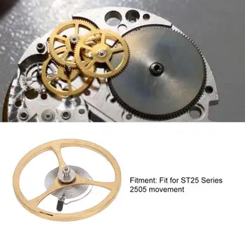 Uita-te la Partea de Aliaj Ceas Repararea Instrument Ceas Roata de Echilibru Primăvară Viziona piesa de schimb pentru ST25 Serie 2505 Mișcare Minunat