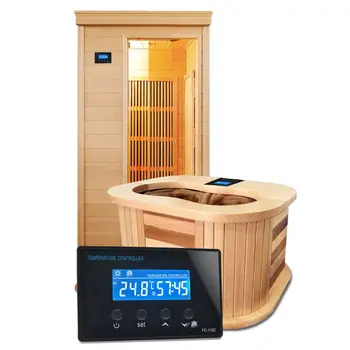 Termostat Digital 220V 10A LCD Controler de Temperatura Timer 0~110℃ cu Senzorul NTC pentru Sauna Baie de Picioare Flux Cameră