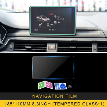 Pentru Audi A4 A5 S4 S5 B9 2017-2020 Masina Navigatio Monitor Cu Ecran Protector De Sticlă Capac De Film Trim Autocolant Accesorii