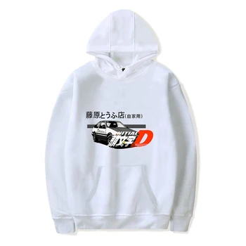 Anime Inițială D Hanorac de Imprimare de Moda Toyota AE86 tricou Nissan R32 Hanorac MAZDA RX-7 FC3S Hoodie Bărbați Femei Harajuku Tricou