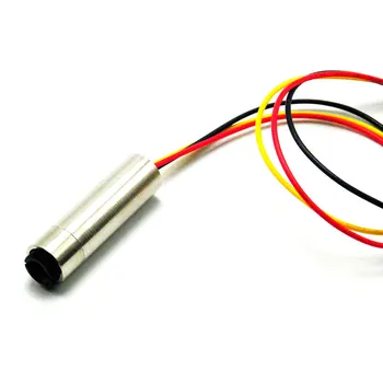 5VDC 650nm 30mW Roșu Diodă Laser Modulul de Focalizare Punct de Cap w/TTL 0-15KHz 12mmx30mm