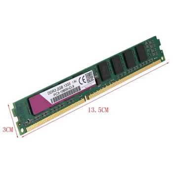 Memorie Ram DDR3 PC3 1.5 V Desktop PC-ul de Memorie 240Pins de Înaltă Compatibile(2 GB,133hz,10600U)