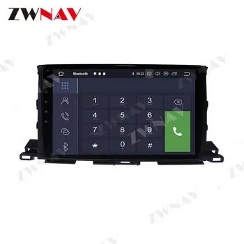 ZWNAV Pentru Toyota Highlander 2016 2016 2017 2018 Android 10.0 Radio Auto Stereo de Navigare GPS Unitatea de Cap Multimedia Player