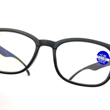 Noi 2020 Anti-albastru ochelari de Citit Mat TR cadru pătrat Bărbați femei Generale ochelari negru /Maro